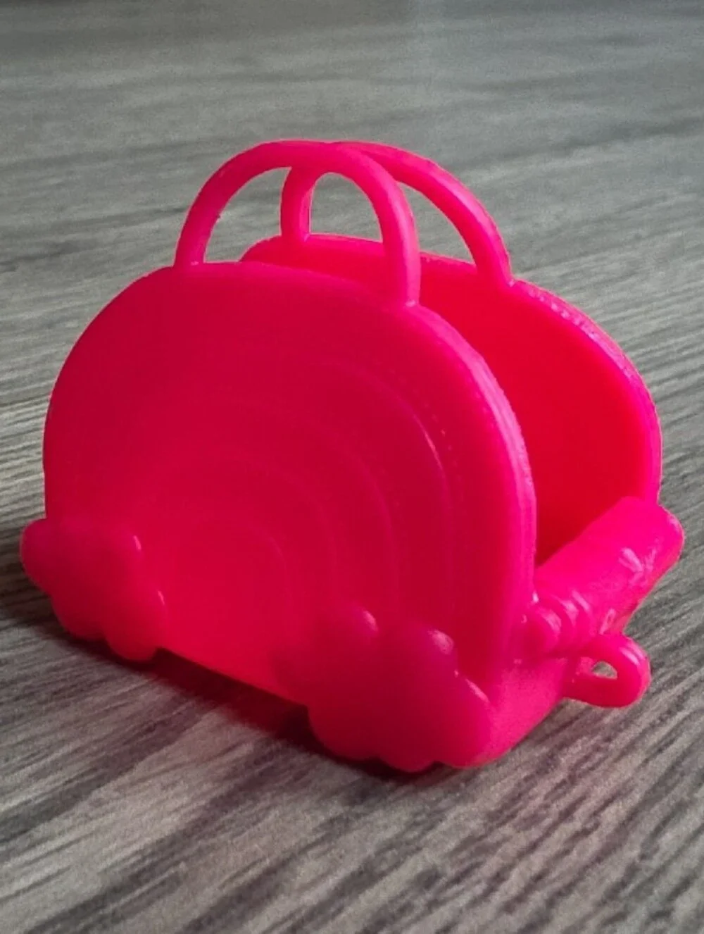 Just Play Barbie Deluxe Pet Dreamhouse Replacement Pet Carrier / Rainbow, Used